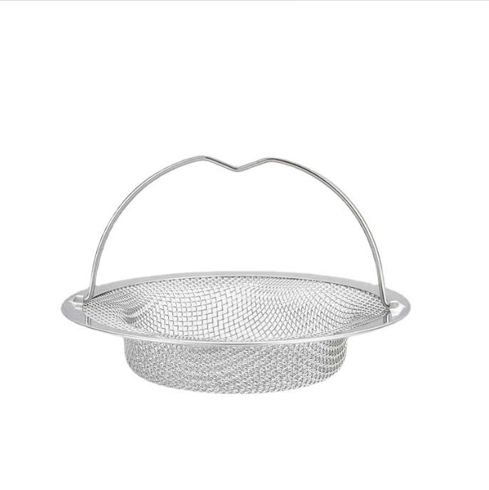 

1Pc Stainless Steel Kitchen Sink Strainer Basket Anti-Clog Sink Drain Filter Mesh Net for Kitchen Bathroom,Food Residue Catcher