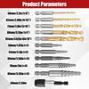 11Pcs Screw Extractor Kit Carbon Steel Hex Bolt Extractor Tool Center Drill Bits Guide Set Damaged Screws Remover Tools Easy Out