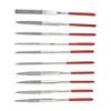 10Pcs Needle File Set Hardened Sturdy   Comfortable Handle Convenient Jewelry Files