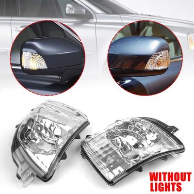 For 2007-2014 Volvo XC70 XC90 V70 Rearview Mirror Indicator Turn Signal Lights Housing (without Bulb) 31111813 31111814
