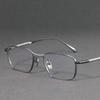 Men's Ultralight Japanese Titanium Photochromic Glasses Frame for High Prescription