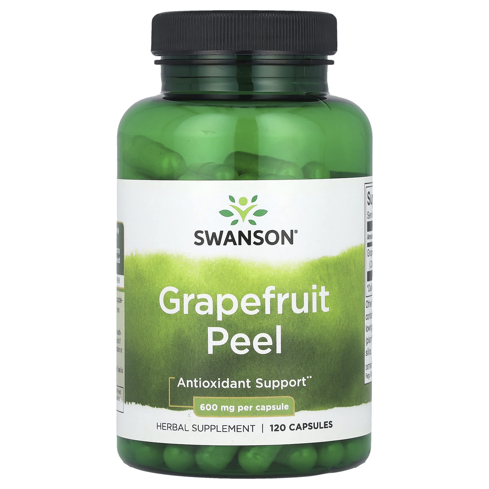 

Grapefruit Peel, 600Mg, 120 Capsules