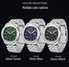 OFNS Men's Dual Calendar Quartz Watch - Business Waterproof Steel Strap Wristwatch.