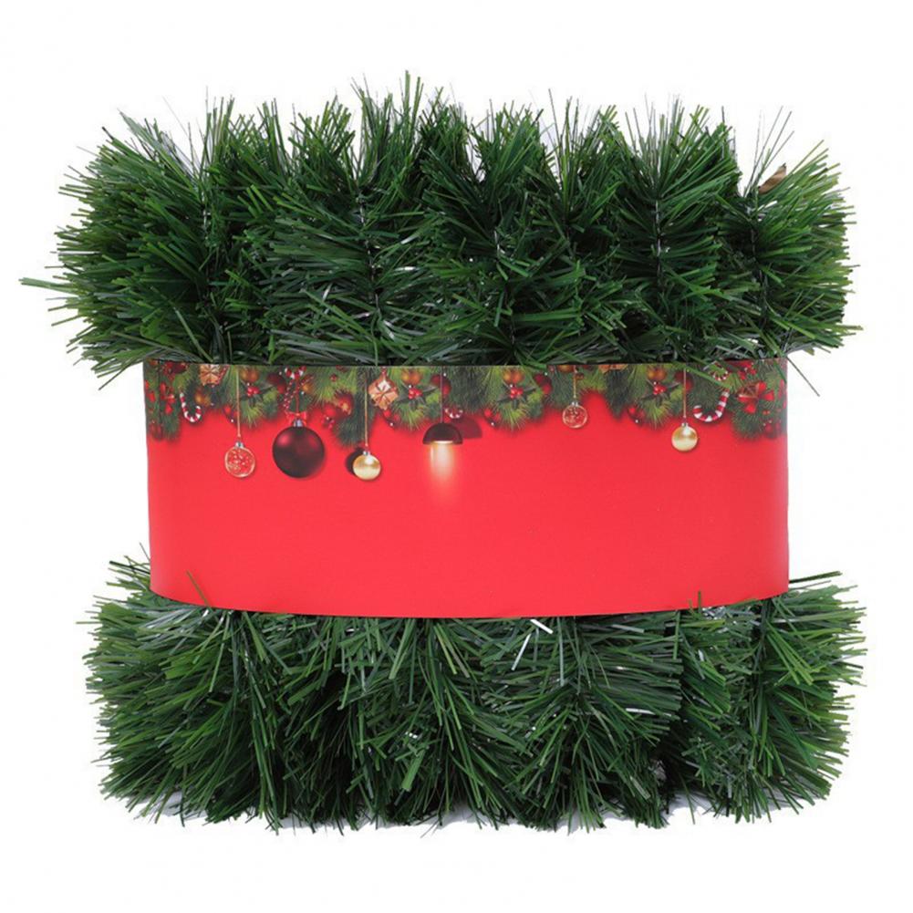 Artificial Pine Garland Realistic Christmas Pine Garland for Indoor/outdoor Decor Artificial Pine Streamers Xmas Tree Wreath
