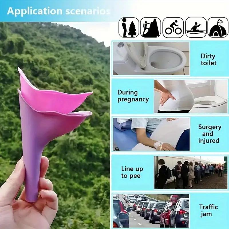 Special Vehicle-mounted Upright Portable Urinal Funnel for Women