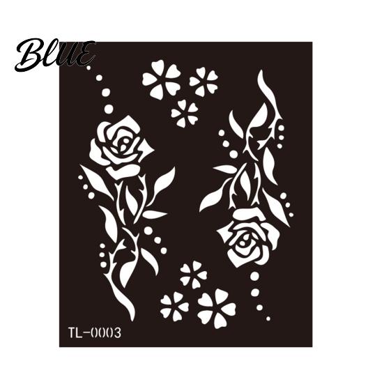 DIY Henna Stencil Tattoo Stencil Reusable Tattooing Template