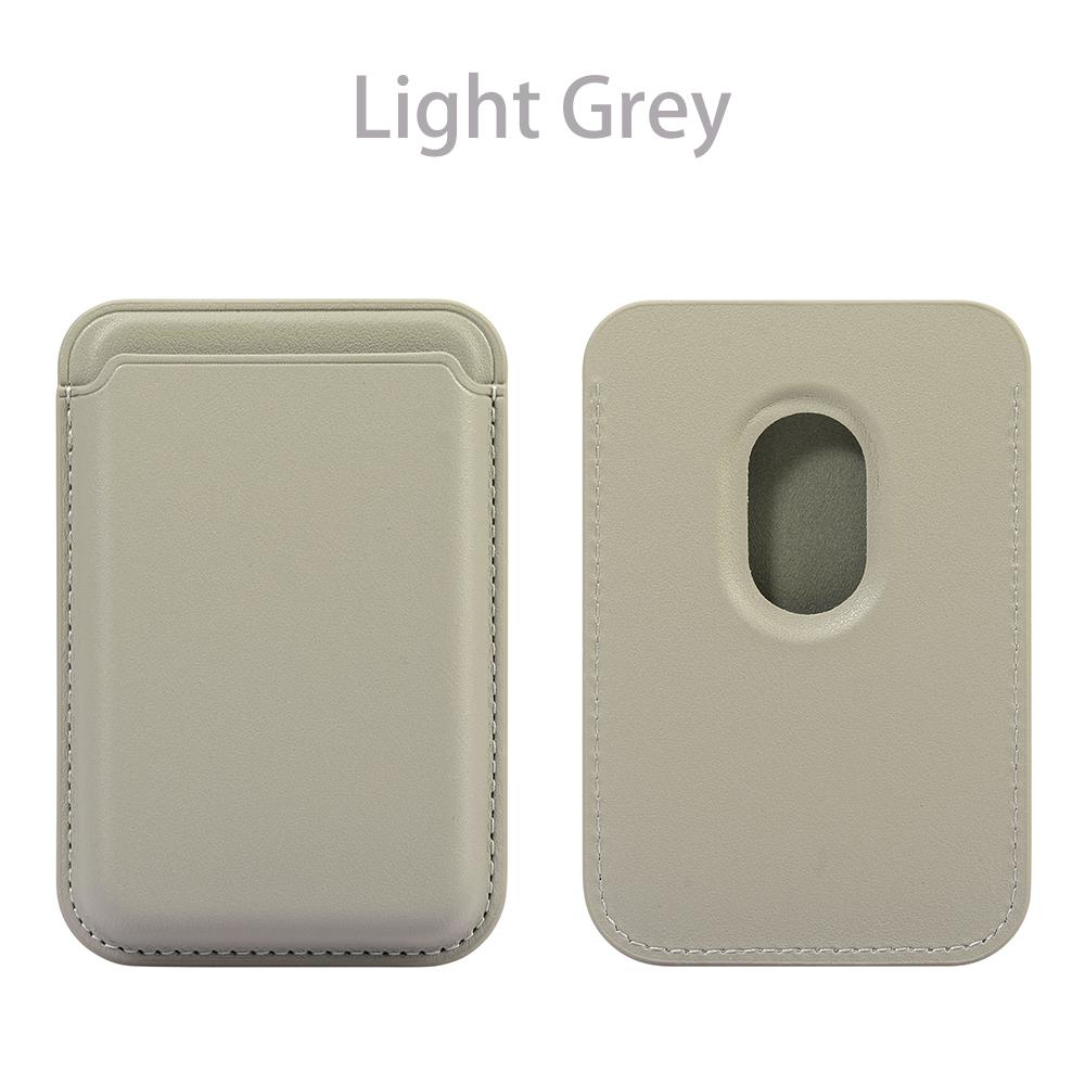 Carteira Magnética Universal de Couro MagSafe Porta-Cartões Bolso para Cartões com Fixação Forte para Iphone Samsung Xiaomi OPPO Motorola Google