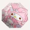 Rabbit My Melody Automatic Opening and Closing Folding - A Good Choice for Gifts, Fashionable and Convenient Umbrella With Cute Cartoon Characters, Du