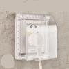 Self-Adhesive 86 Type Wall Socket Waterproof Box Prevent Electric Shock Antifouling Electric Plug Cover Safe Plastic