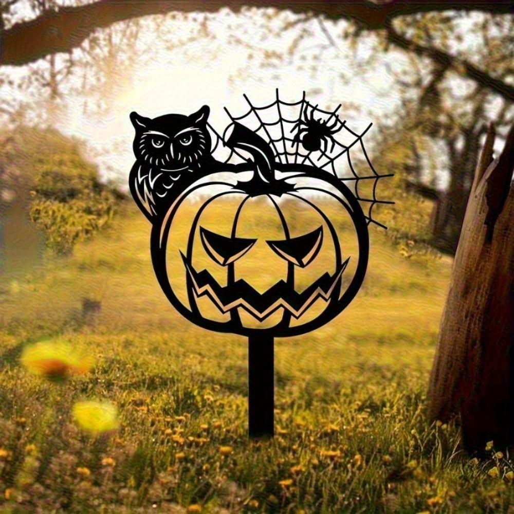 Halloween Metal Decorations for Home Outdoor Party