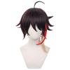 Sizuuenn VTuber Akina Saegusa Cosplay Wig with Perfect for School Cultural and Photo Shoots Wig, Heat-Resistant, Net, Events, Festivals, Festivals,