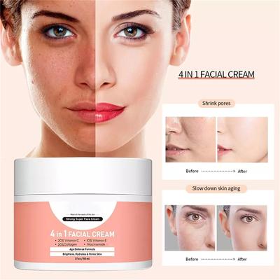 4-in-1 Face Paste Moisturizing Hydrating Compact 4in1 Face Paste Moisturizing Paste Pigment Paste 50ml