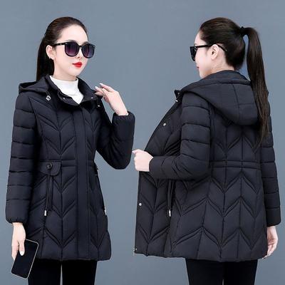 Damenmode Winter Daunenmantel Damen Parkas Warme Baumwollgepolsterte Jacke Slim Lässige Oberbekleidung Verdicken Übermantel Damen Jacke