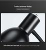 Nordic Style E27 Metal Desk Lamp with Warm Light, High Brightness, Eye Protection, and Rotary Switch - Ideal for Office and Hotel Decor.