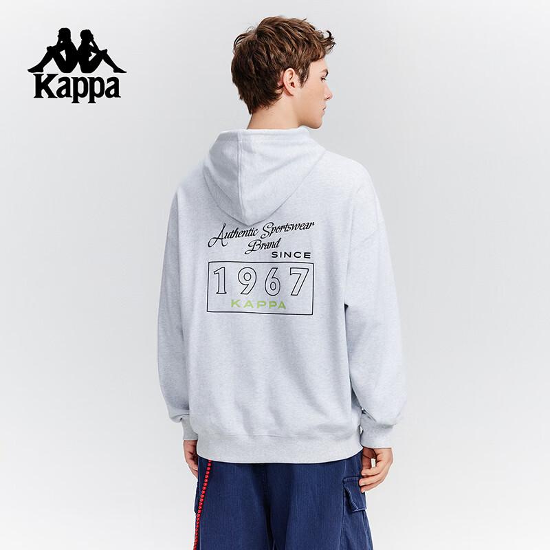 Kappa 2025 V-Neck American Retro Long Sleeve Sports T-Shirt KPCJDMT80