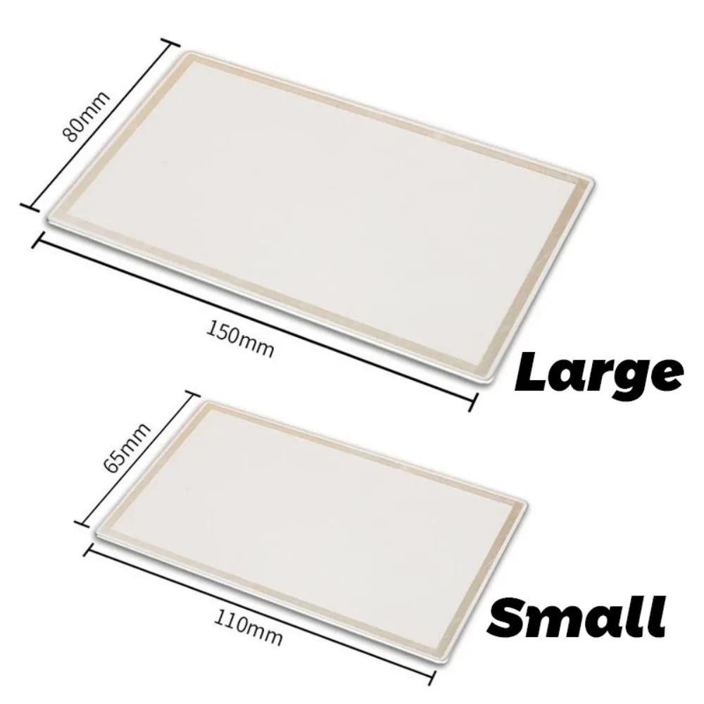 Stainless Steel Car Makeup Mirrors Portable Fall Prevention Automotive Sun Visor HD Polished Mirror Finish for Clear Imaging Interior Mirrors6