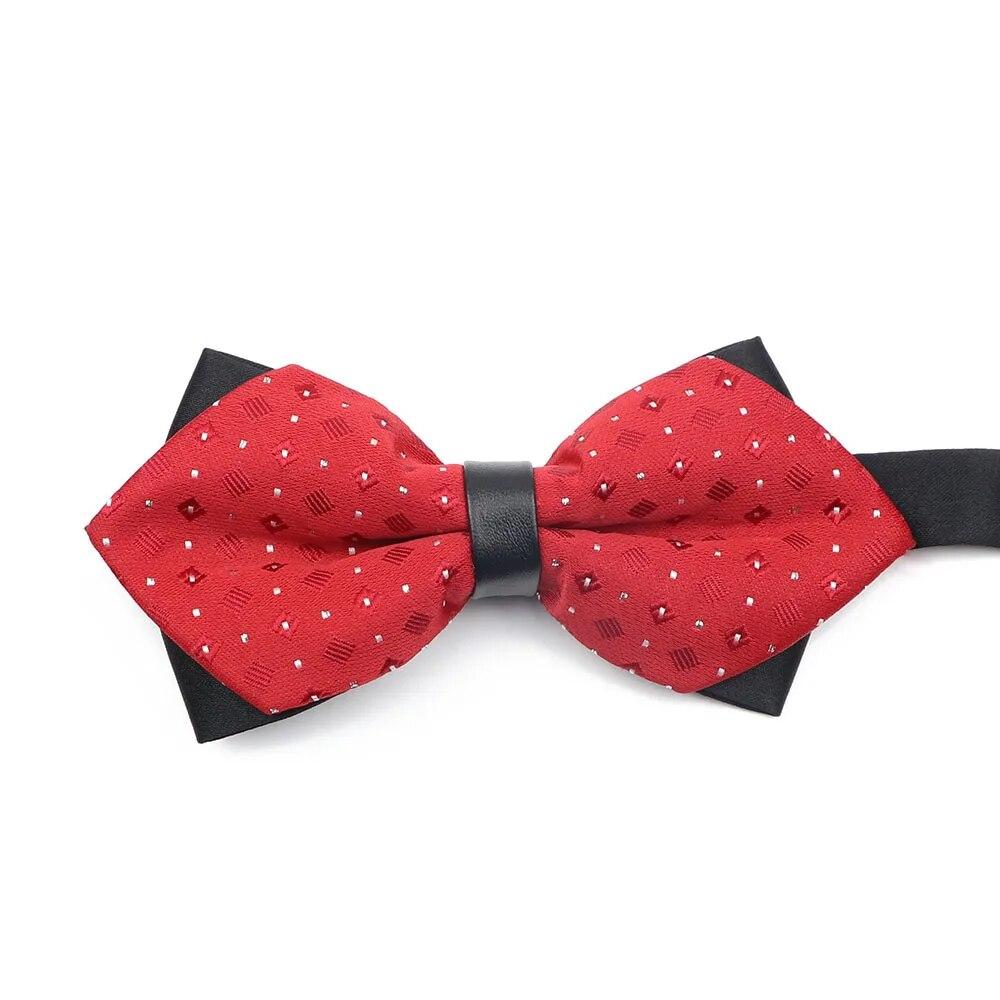 Men Bow Ties Groom Wedding Fashion Adjustable Tuxedo Bowtie Business Colorful Neckties