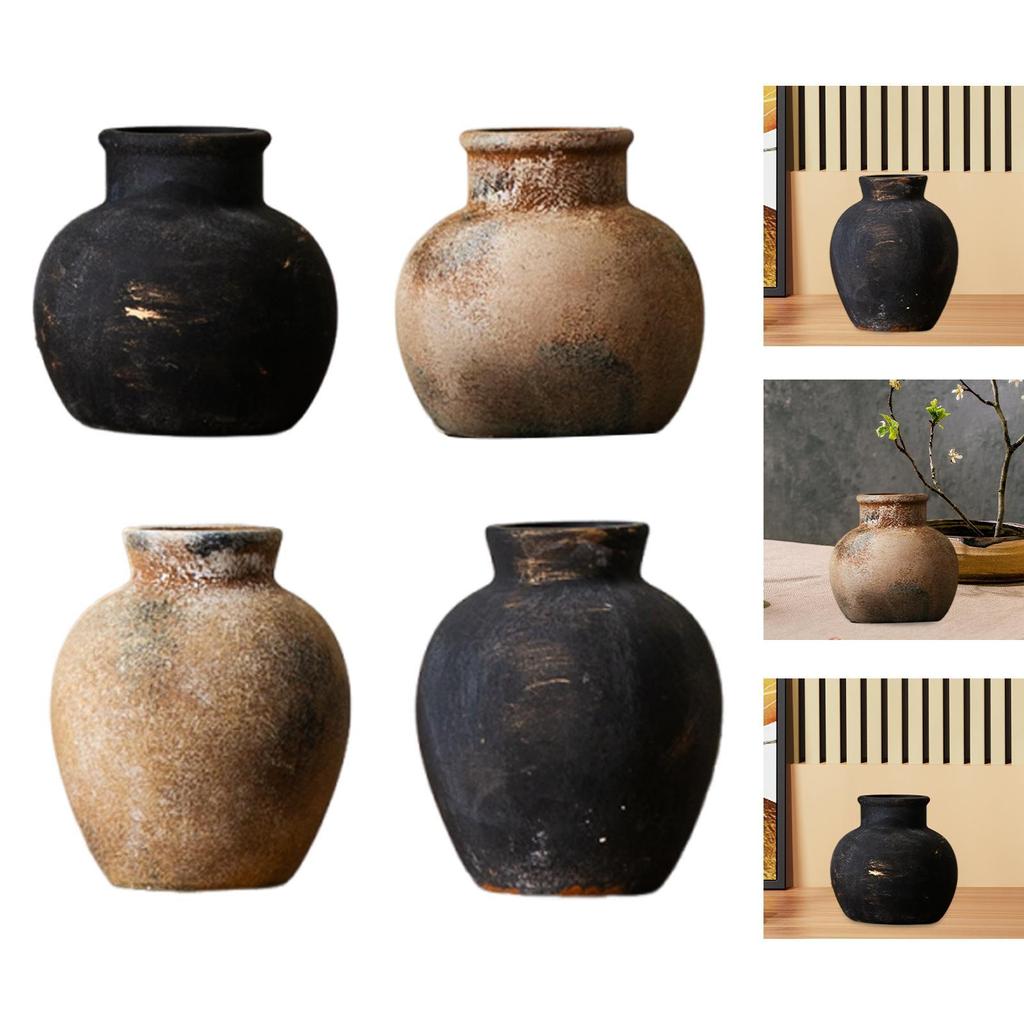 Portafiori in Ceramica per Arredamento Rustico, Ideale per Ufficio e Casa