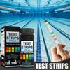 7 In 1 Pool Water Test Strips For Chlorine Hardness Cyanuric Acid With 50 Strips Quick Accurate Result For Swim Pool