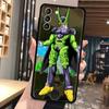 Dragon ball Golden Frieza telefonfodral för Samsung Galaxy S21 S20 FE S22 Ultra S10 S9 S8 Plus S10e Note 20 Ultra Silikonskydd