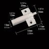 10PCs Soft and Silent Cabinet Door Stopper, Soft Closing Hinge with Cushioning Pad, Soft Closing Damper, and Cabinet Door Collision Prevention Device