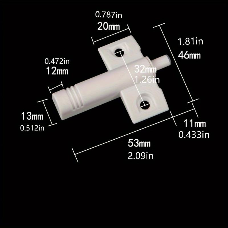 10PCs Soft and Silent Cabinet Door Stopper, Soft Closing Hinge with Cushioning Pad, Soft Closing Damper, and Cabinet Door Collision Prevention Device