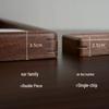 Solid Black Walnut Mortise and Tenon Frame for Chinese Calligraphy and Painting, Model D