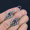 Carnelian, Pearl Gemstone Earrings Solid 925 Sterling Silver Handmade Earrings Jewelry Gift For Women And Girls E-2065