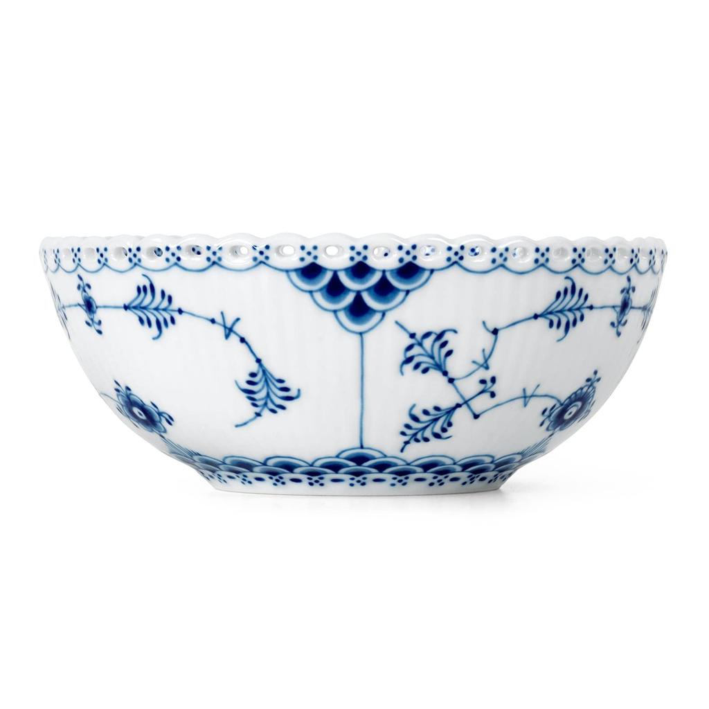 [Officially Imported] Royal Copenhagen Blue Fluted Full Lace Soup Bowl, 500ml, 1065040