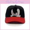Mouse Cotton Cartoon Kids Baseball Cap With Short Brim For Play Outdoor