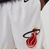 Nike X NBA Collaboration Sports Loose Quick-Dry Breathable Printed SW Fan Edition Retro Limited Miami Heat Basketball Shorts Men shorts DO9506-100