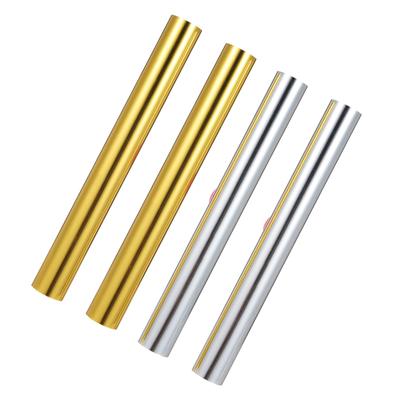 4 Rulo Altın & Gümüş Sıcak Folyo Kağıdı, Sıcak Folyo Kalemi ile Kullanılan Sıcak Folyo Rulosu