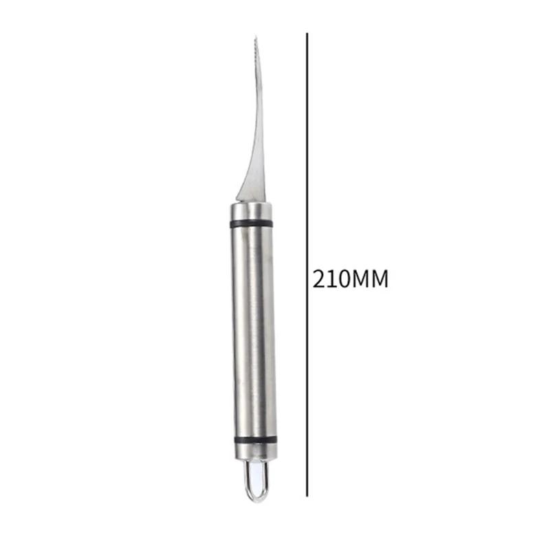 1 ud. Pelador de gambas Acero Inoxidable Device Desvenador de gambas Pelar Dispositivo Creativo Cocina Cocinar Herramientas para Mariscos Gadgets de Cocina Camarones