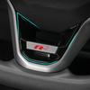 2026 Neu Für VOLKSWAGEN VW ABS Metall R Rline Emblem Auto Lenkrad Dekoration Aufkleber Für Volkswagen R-Line GTI Polo Golf Pa