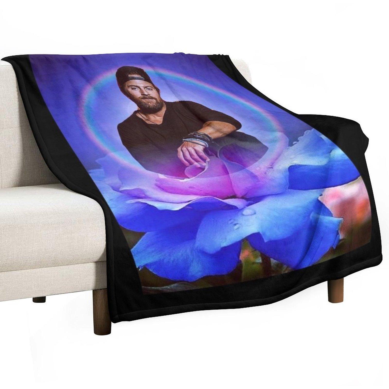 Kip moore Throw Blanket Giant Sofa Soft Big Decorative Beds Flannel Fabric Blankets 30x40in
