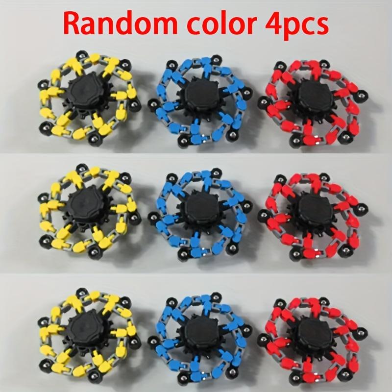 Transformable Fidget Spinner Mechanical Chain Stress Relief Toy for Kids and Adults