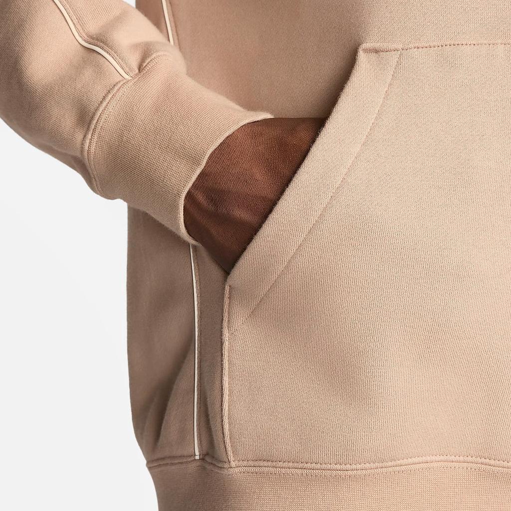 Nike X Nocta Collaboration SS24 Logo Fleece Hoodie Unisex Hoodies Brown FN7660-200