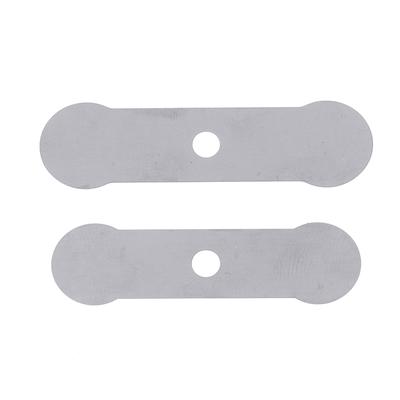10Pcs Air Compressor Valve Plates Aluminum Sheet Silver For Air Compressor Silent Oil Free Machine Compressor Valve Plate
