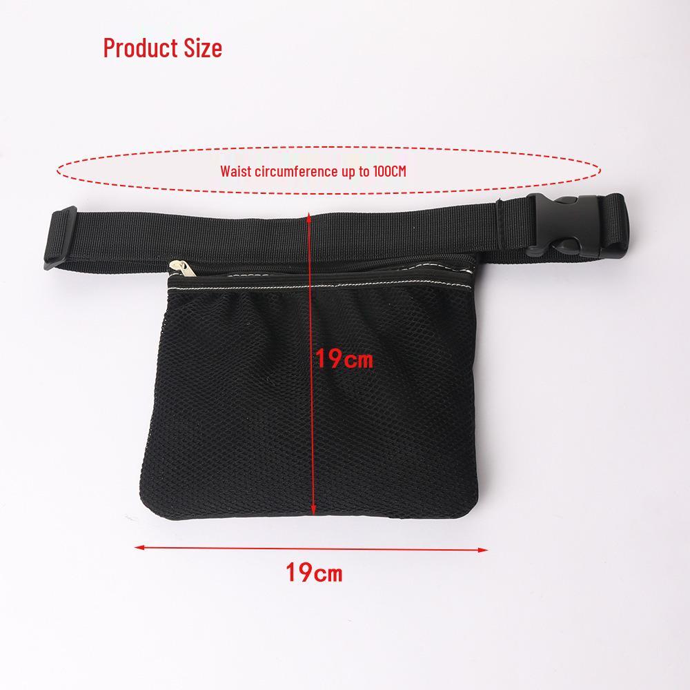 Outdoor Sports Waist Bag for Tennis, Ping Pong & Golf Ball Storage