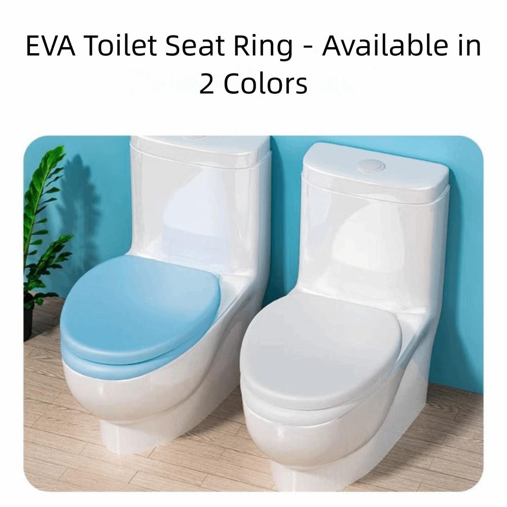 Couvercle de toilette en EVA souple Épaissi Chauffant de salle de bain Accessoires de siège Coussin de siège de toilette Grande flexibilité