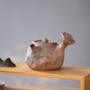 Raw Ore Rough Pottery Tea Pot, Handmade Tea Set, Single Pot, Small Tea Pot