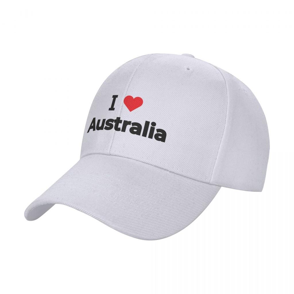 I love Australia Baseball Cap foam party Hat Icon Snapback Cap Women Beach Fashion Mens