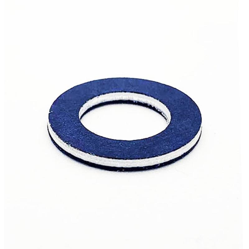 Set of 10 Engine Oil Drain Plug Seal Washer Easy Installation Oil Pans Gasket Heat Resistant Washers Car Accessories