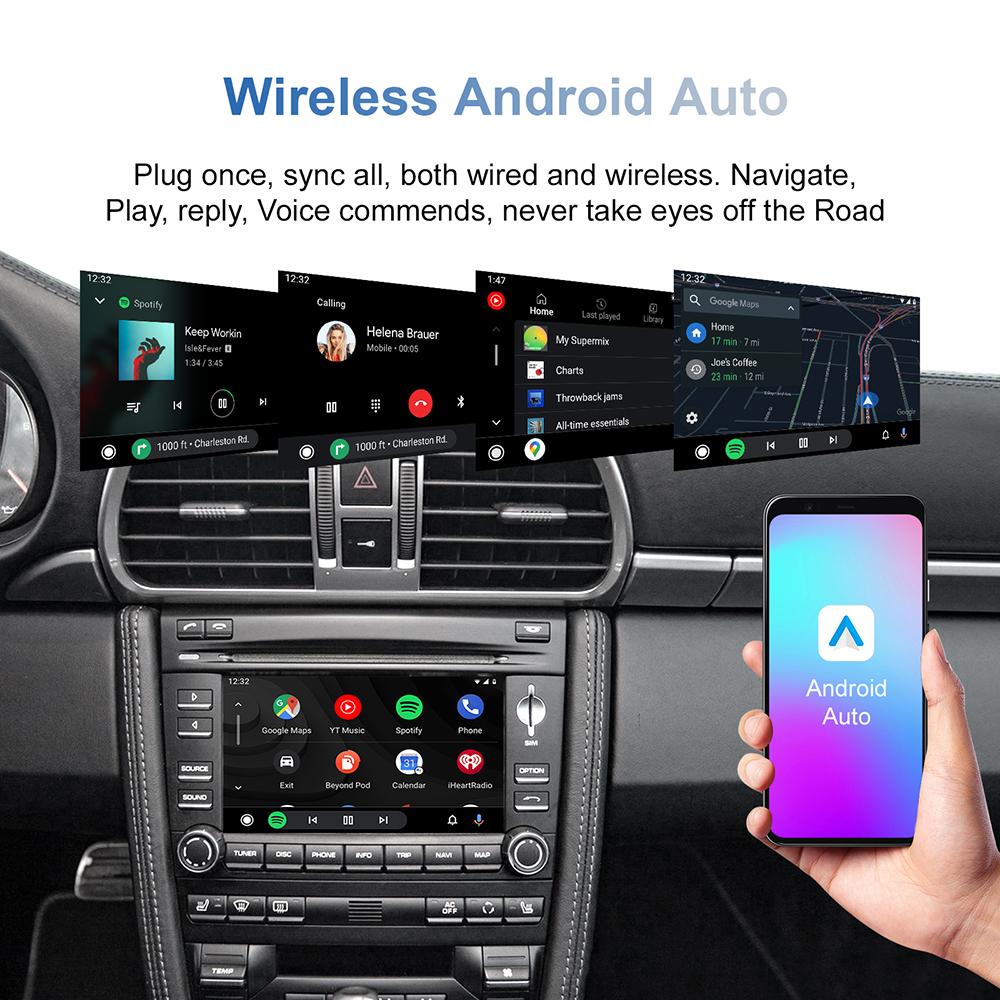 Wireless Carplay Android auto Module For Porsche PCM3.0 Panamera Cayenne Cayman Boxster 911 2009 2010 2011 2012