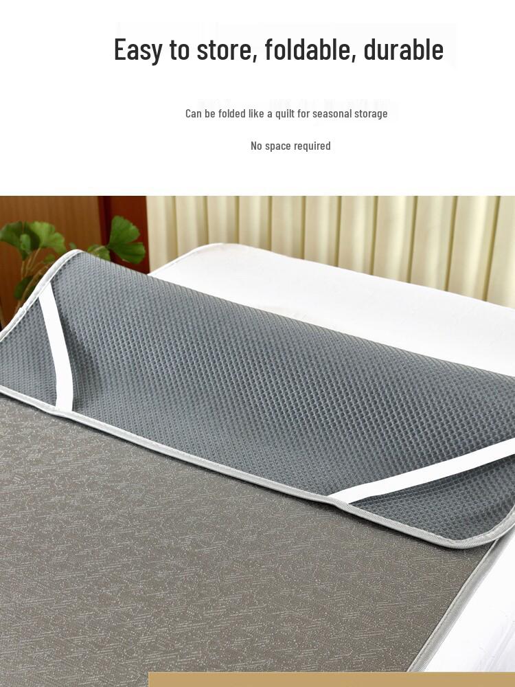 

Cool, Breathable Rattan Mat for Beauty Salon: Ideal for Massage, Foot Bath, Hair Washing, Summer Comfort; Thickened and Washable.