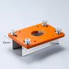 2 In 1 Wood Router Table Insert Plate With limiter Sturdy Flip Board Trimming Machine Slotted Board