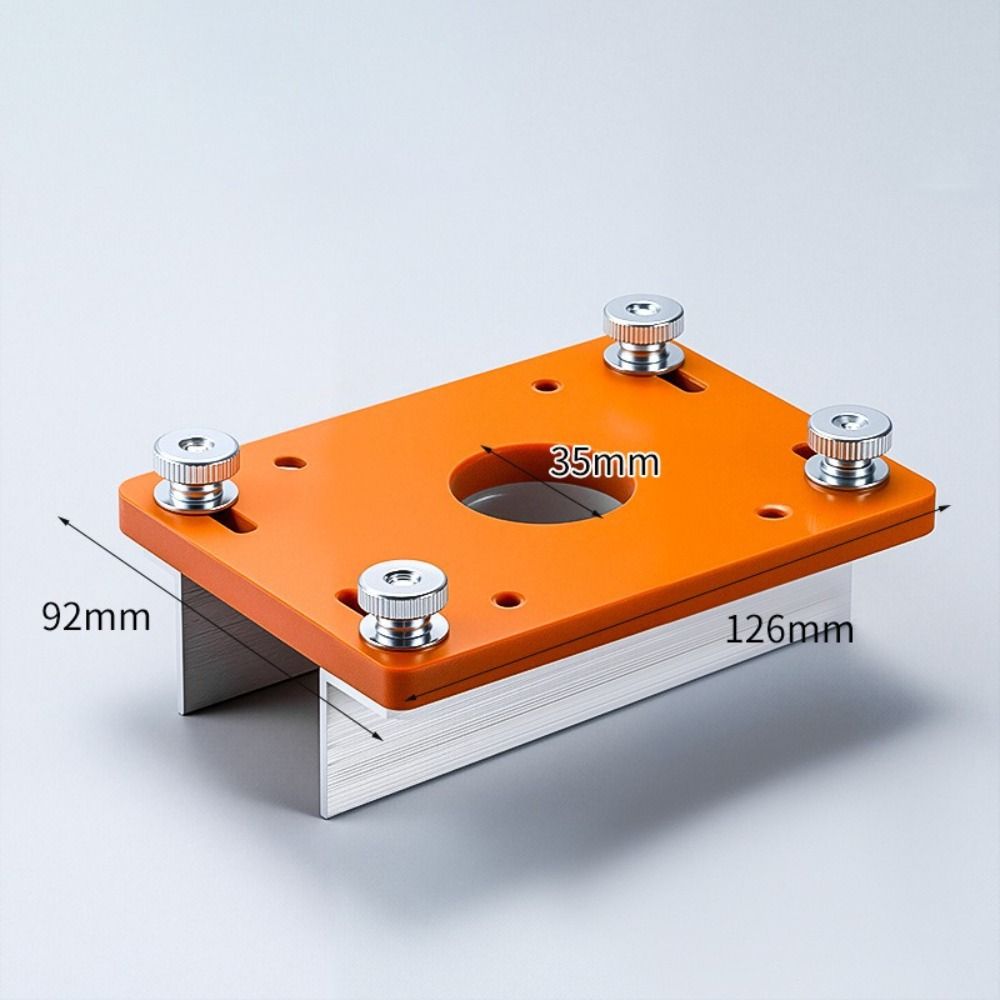 2 In 1 Wood Router Table Insert Plate With limiter Sturdy Flip Board Trimming Machine Slotted Board