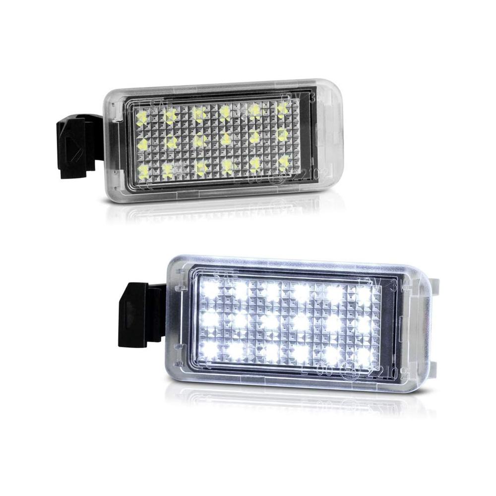 2x White LED License Plate Light Tag Lamp For Chevrolet Camaro 2010-13 92212896
