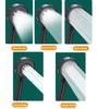 5 Modes Adjustable High Pressure Shower Head, Water Saving & Massage Function, Black Showerhead for Bathroom Accessories
