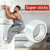 Transparent Double Sided Nano Adhesive Tape, 1 Roll 320 Cm/126 In, Reusable Strong Bonding Tape for Crafts and Christmas Decor